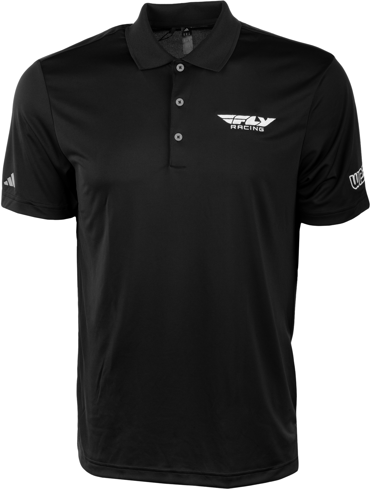 FLY RACING FLY RACING POLO BLACK/WHITE MD