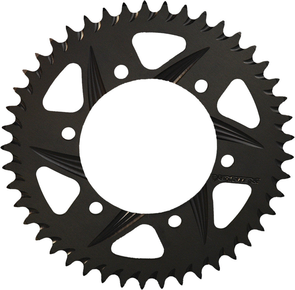 VORTEX F5 Rear Aluminum Sprocket Black Hardcoat 45T