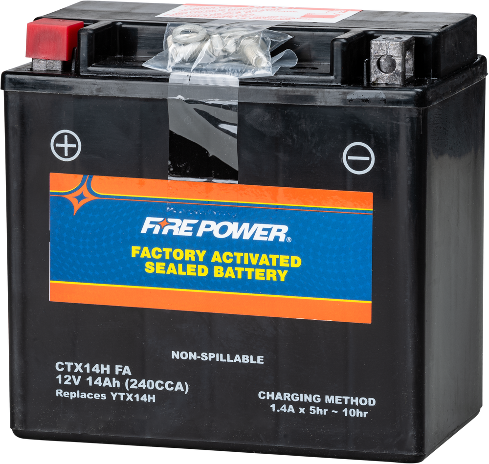 FIRE POWER Factory Activated Sealed Battery
