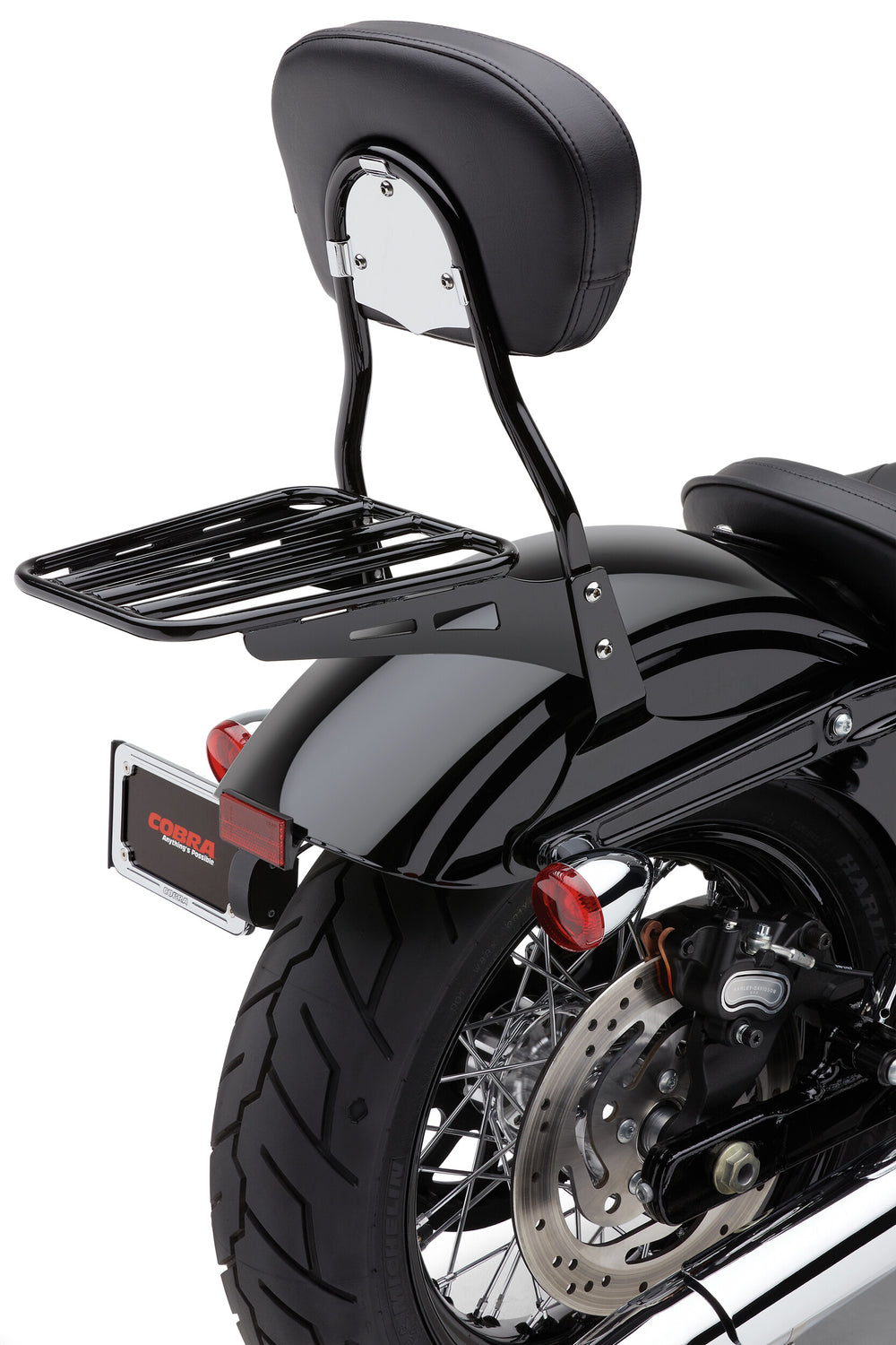 COBRA Sissy bar luggage rack