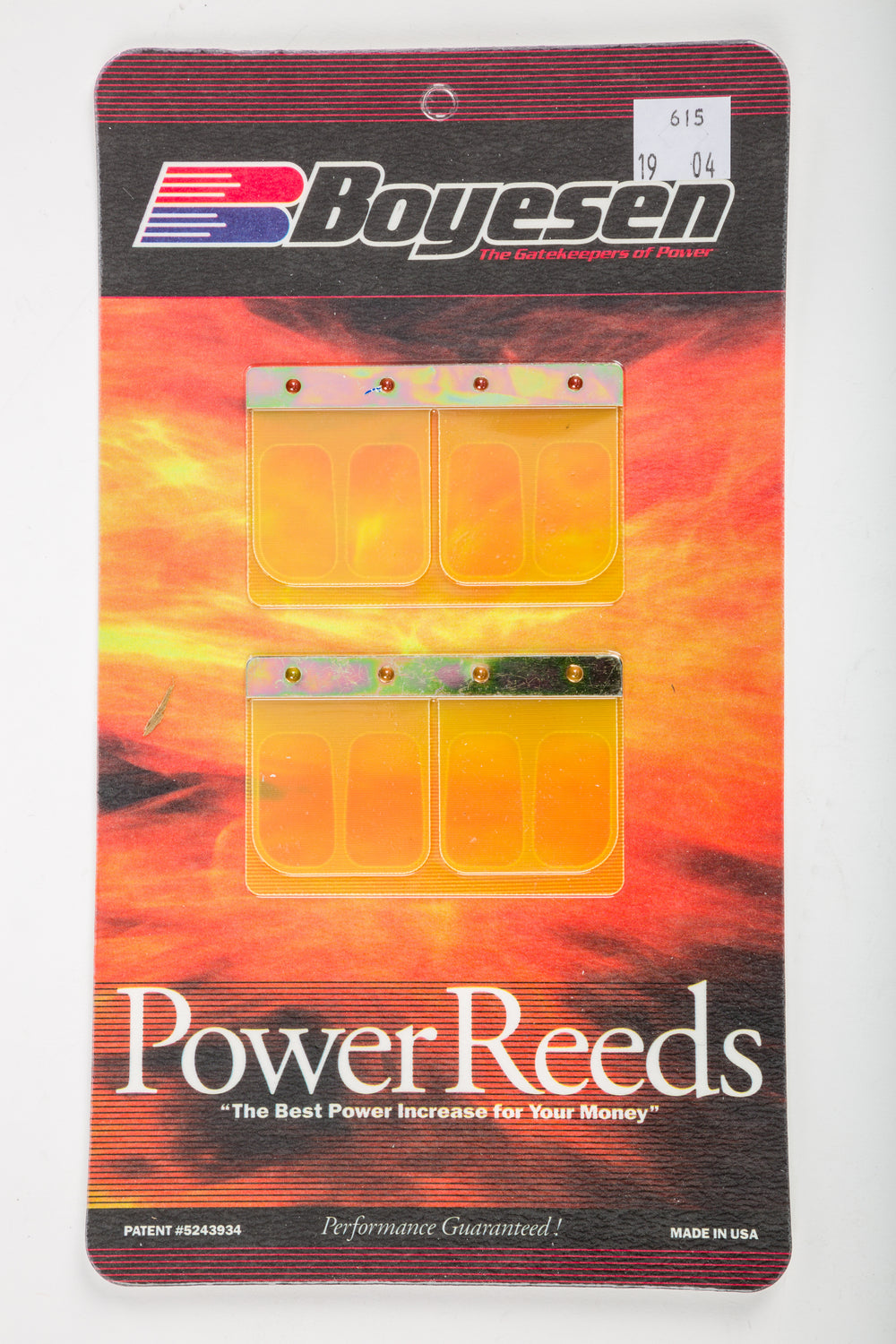 BOYESEN Dual Stage Power Reeds Dura Flex w/Rev Plates