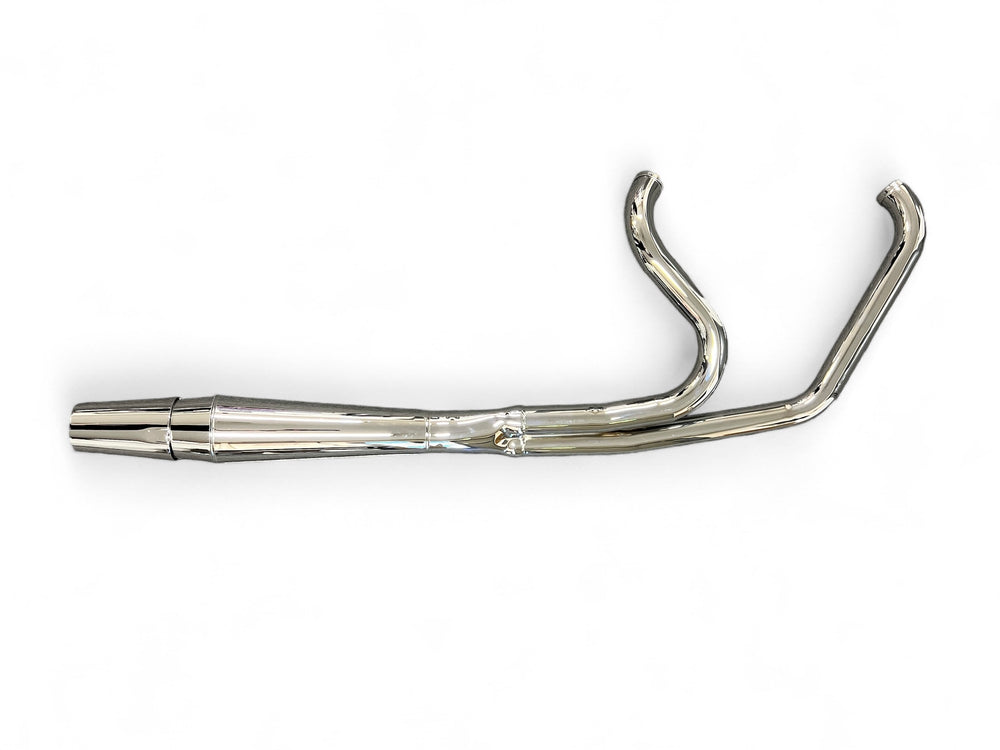Thunderheader™ Megaphone Muffler Design Softail - Chrome (12' - 17')