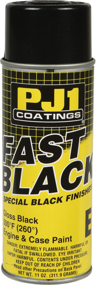 PJ1 11oz Aerosol Fast Black Paint