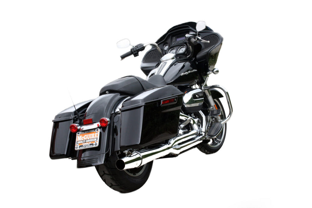 Thunderheader™ X-SERIES™ FLH Touring 2-In-1 Exhaust (17'-26') - Chrome