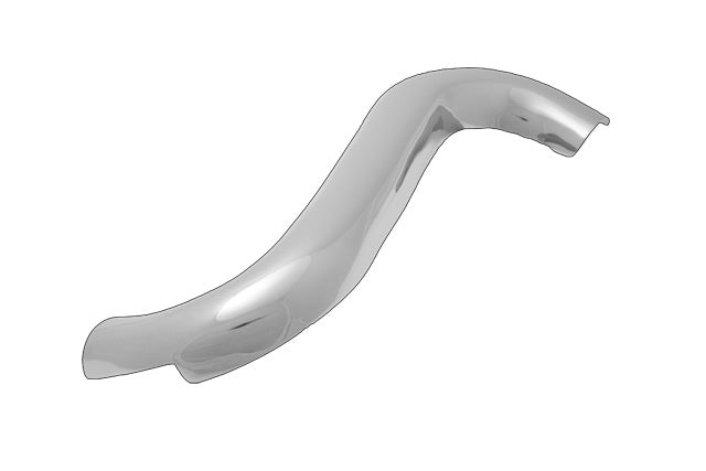 Heat Shield Rear - Chrome - 21″