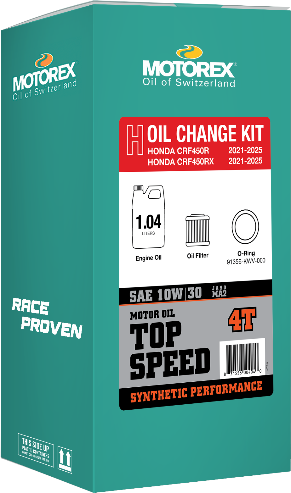 MOTOREX Motorex Top Speed Oil Change Kit