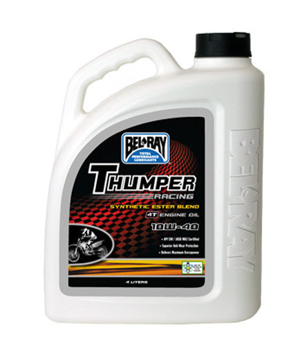 BEL-RAY Thumper Racing Synthetic Ester Blend 4T Engine Oil