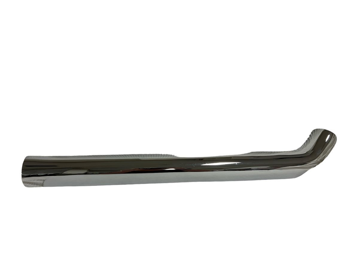 FLH Twin Cam X-Series™ Heat Shield, Bottom Front - Chrome - 25"
