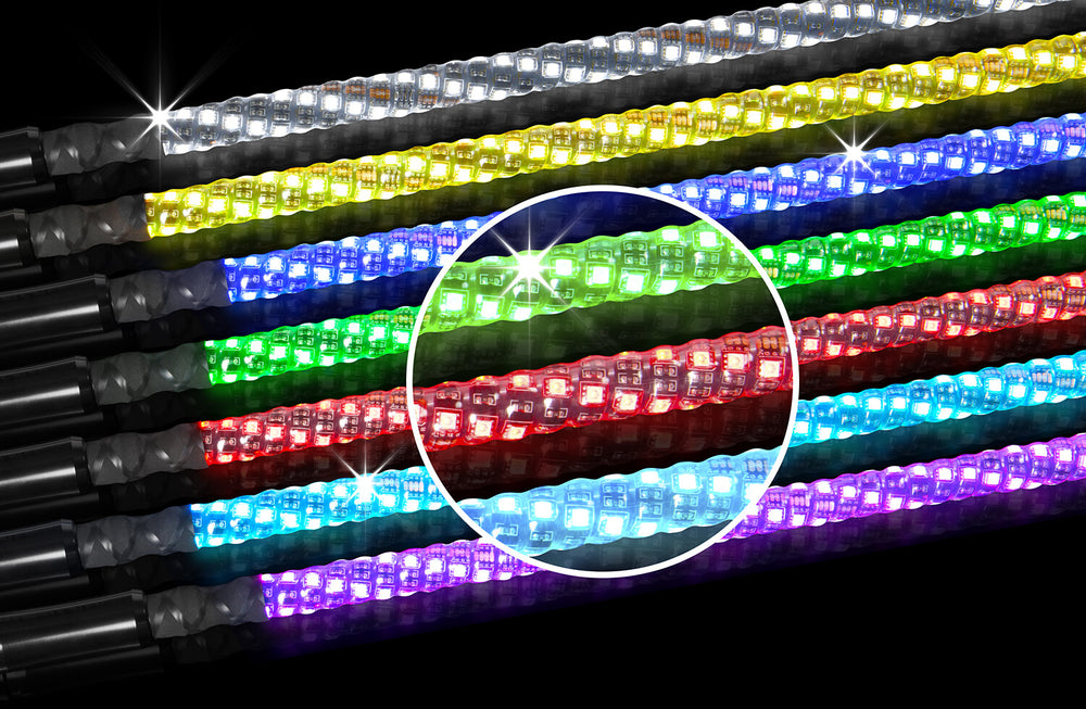 BOSS AUDIO 360 Degree RGB LED Whip Flag