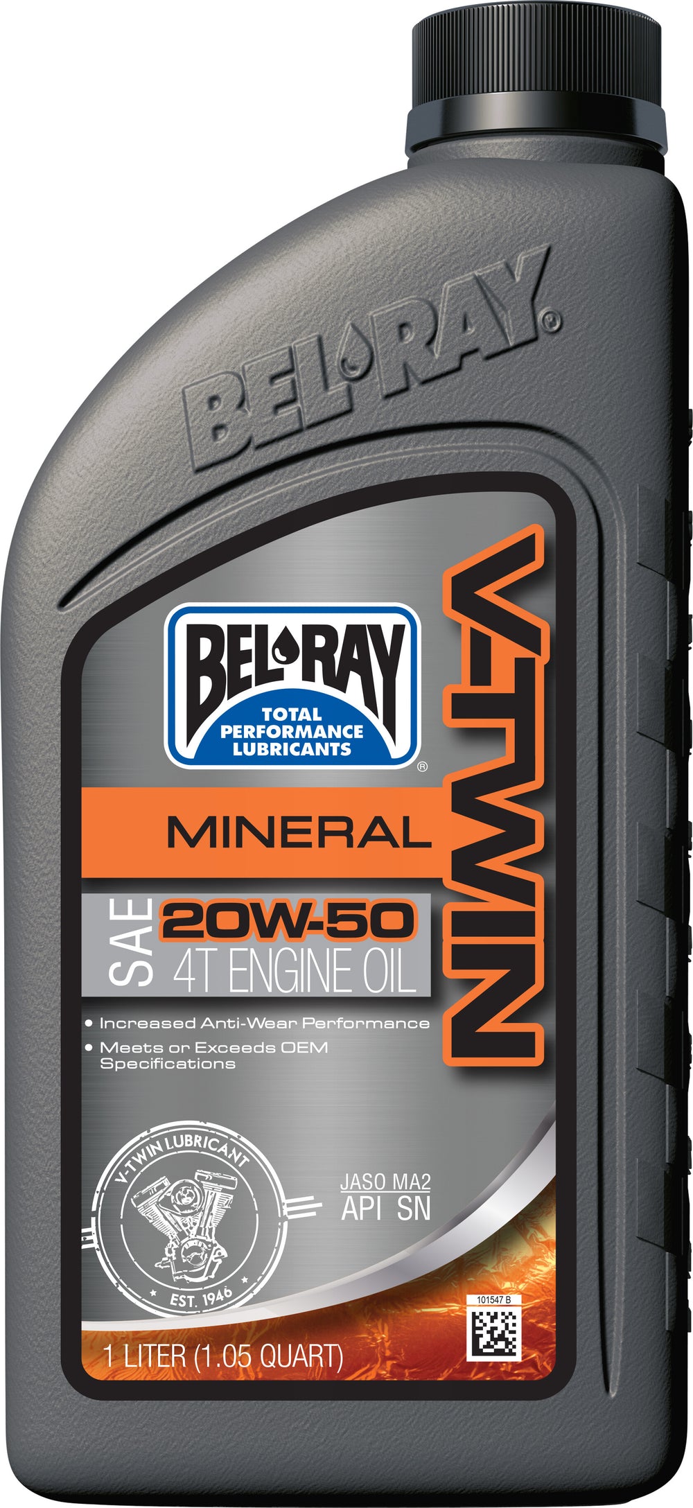 BEL-RAY V-Twin Mineral Engine Oil