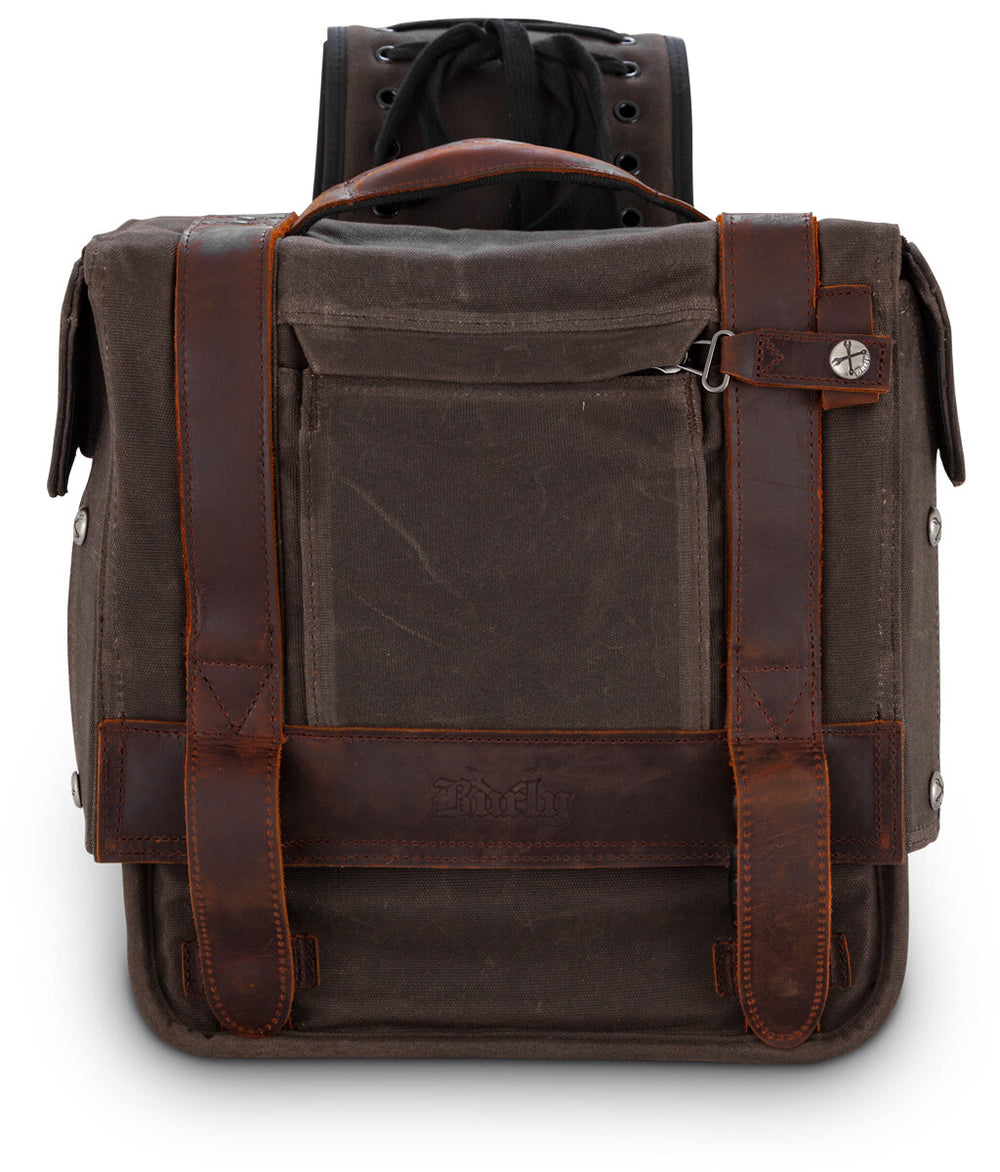 BURLY BRAND Throwover Saddlebag