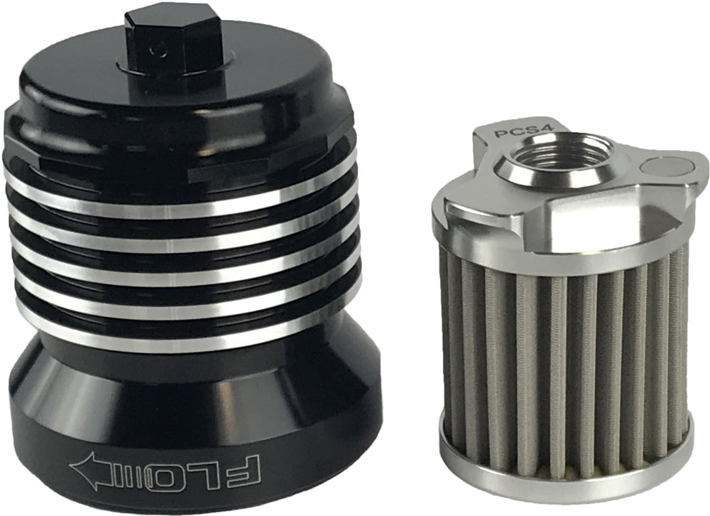 PCRACING Flo Stainless Steel Oil Filter