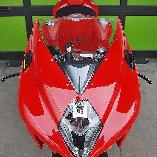 NEW RAGE CYCLES Mirror Block Off Turn Signals
