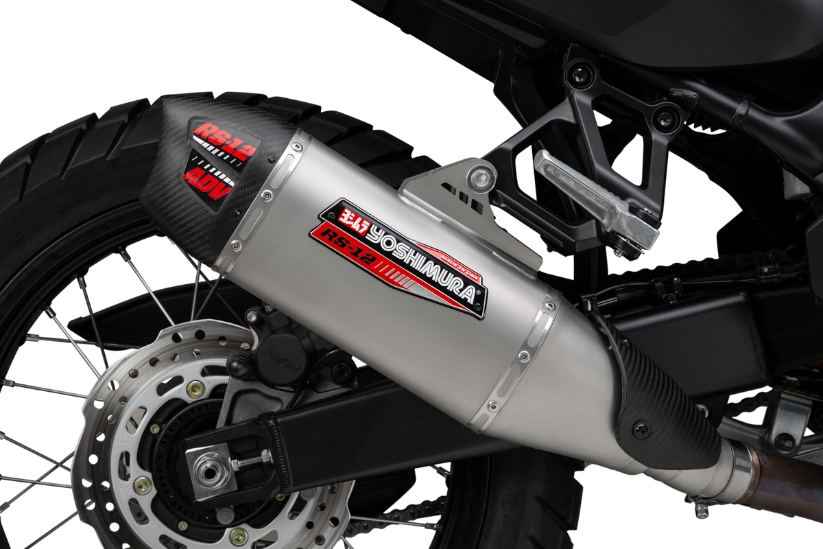 YOSHIMURA EXHAUST ADV STREET RS-12 SLIP-ON SS-SS-CF