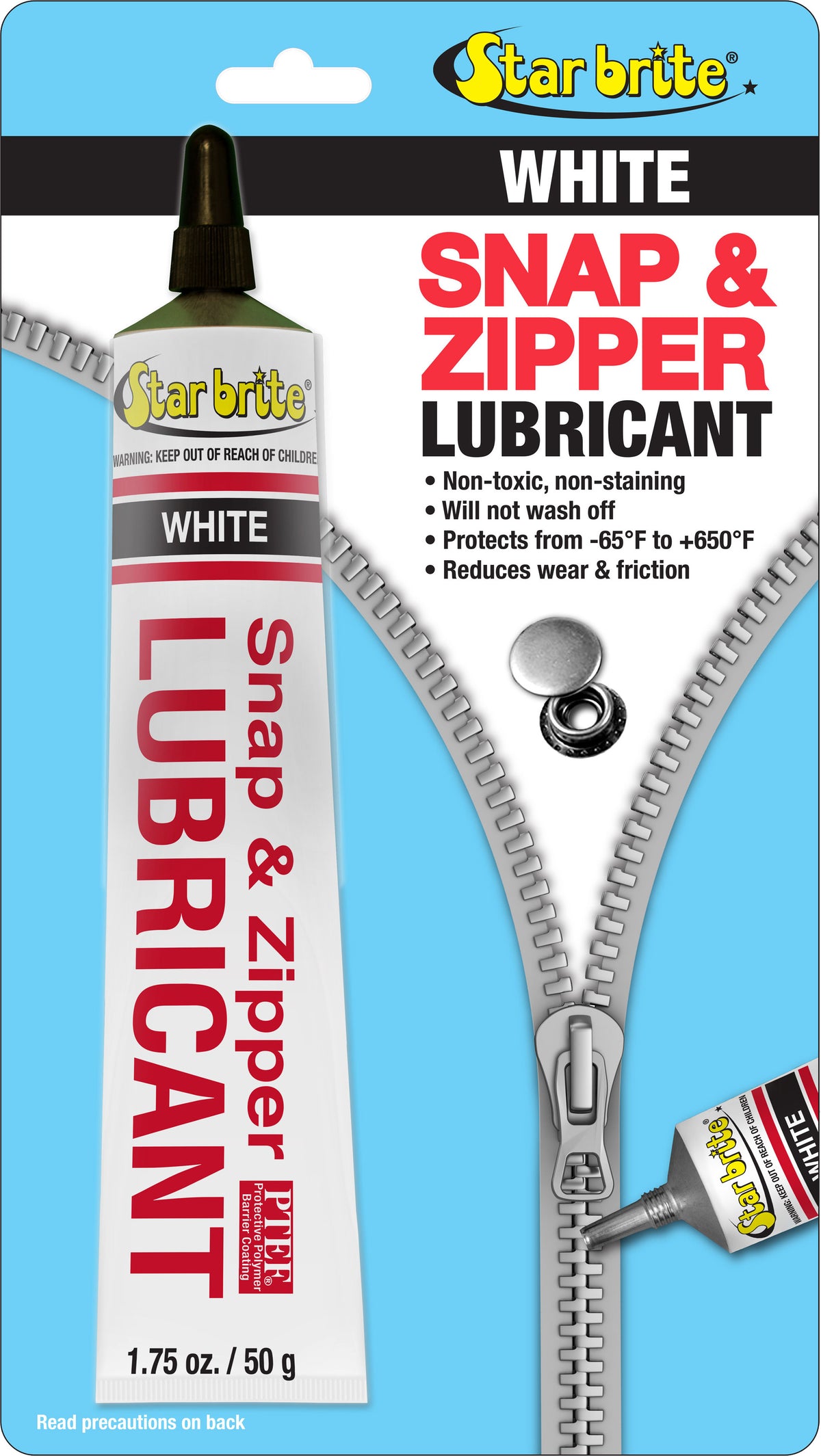 STAR BRITE Snap & Zipper Lubricant