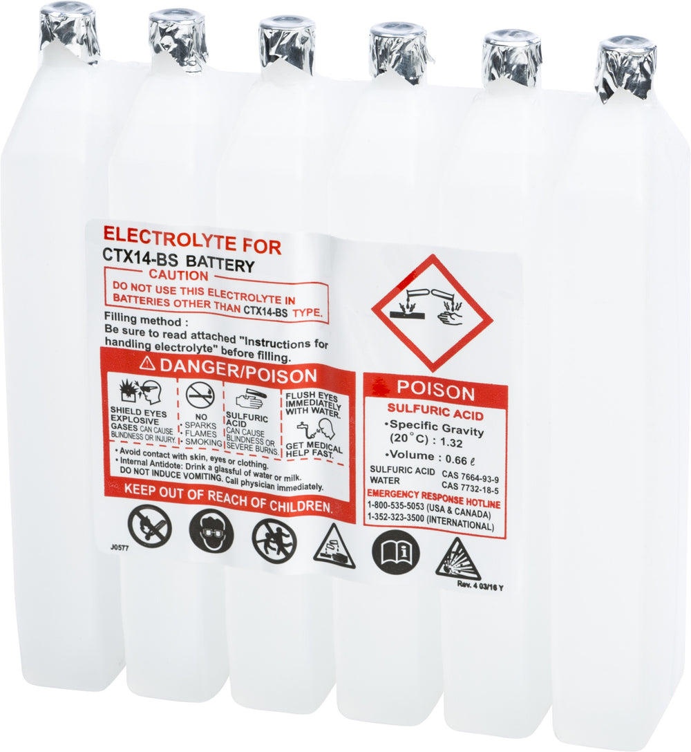 FIRE POWER Sealed Battery Electrolyte Pack