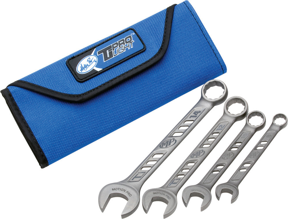 MOTION PRO TiProlight Titanium Combination 4 Piece Wrench Set