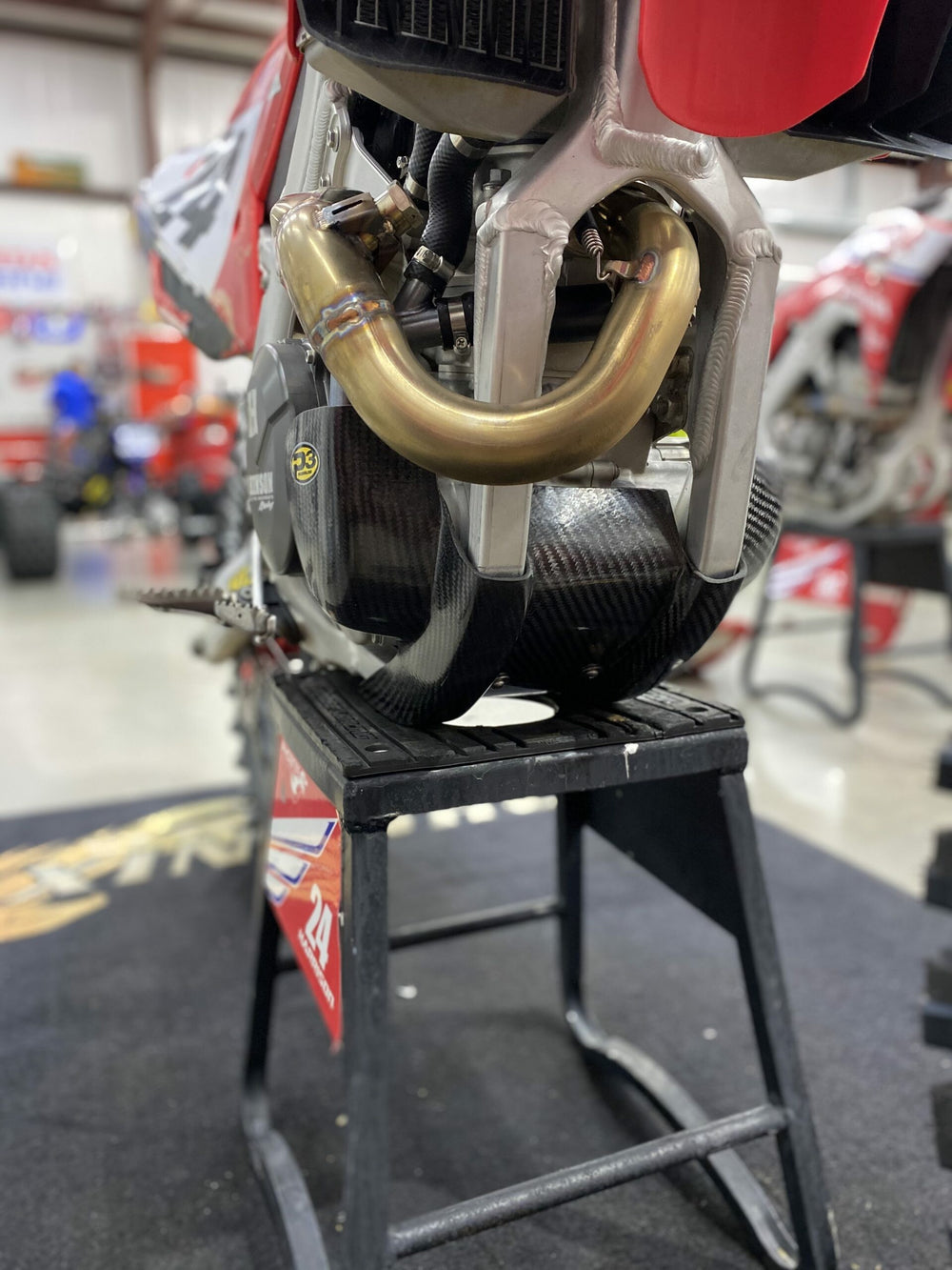 P3 Carbon Fiber Skid Plate