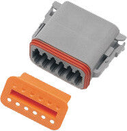 NAMZ CUSTOM CYCLE Deutsch DT Plug and Wedgelock