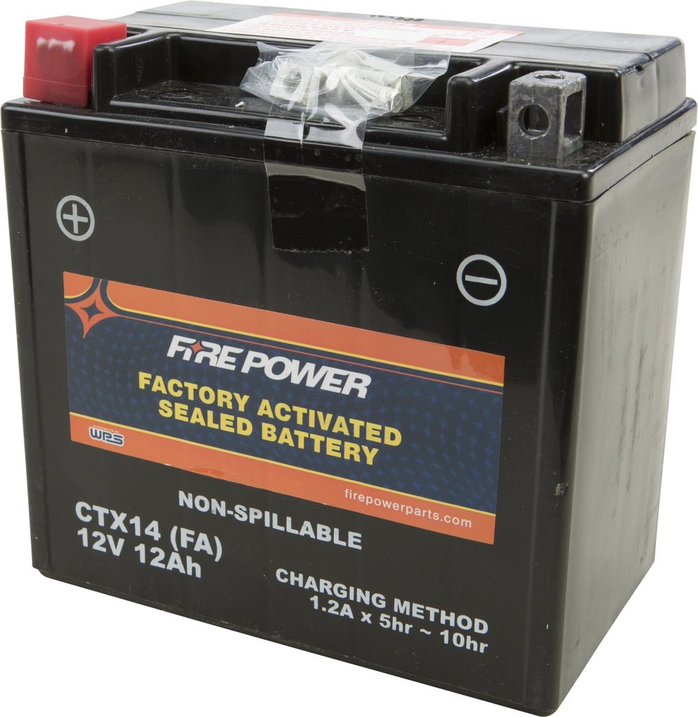FIRE POWER Factory Activated Sealed Battery