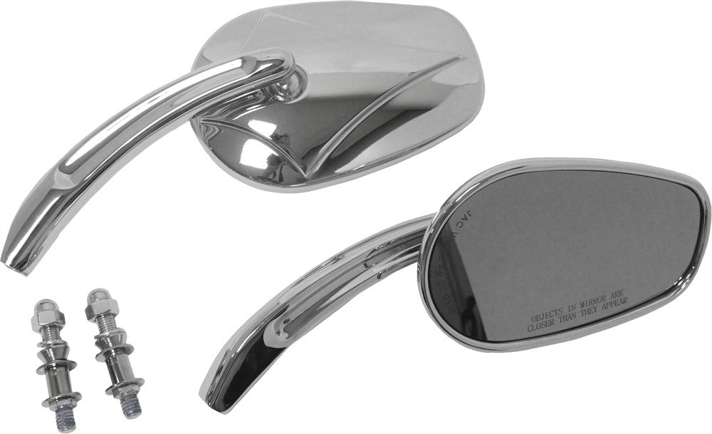 HARDDRIVE Arrow Head Custom Die Cast Mirror
