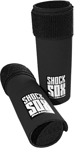 SHOCK SOX STREET SHOCK SOX 6"U BLACK UPSIDE DOWN FORKS
