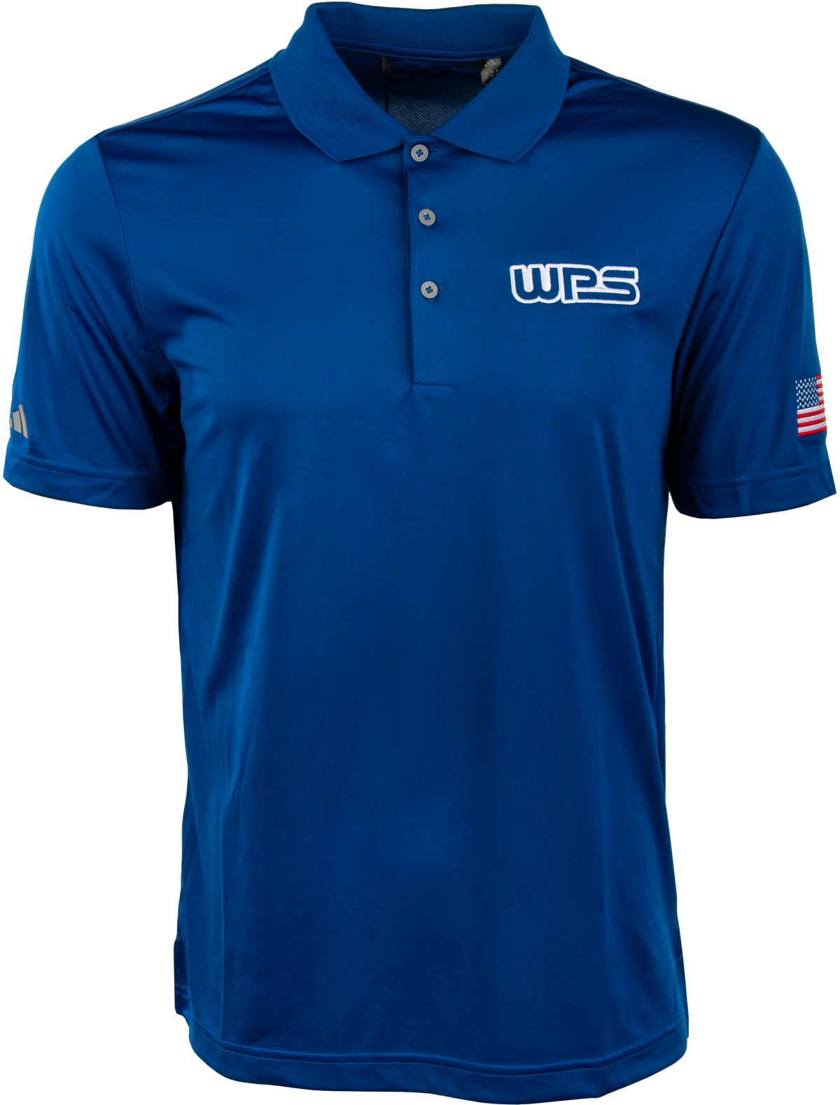 WPS WPS AM FLAG POLO ROYAL BLUE/WHITE 3X