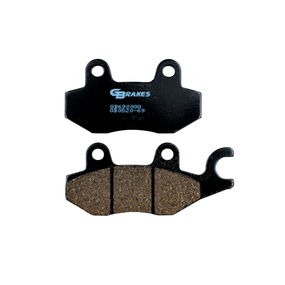GBRAKES Brake Pads Semi Metallic