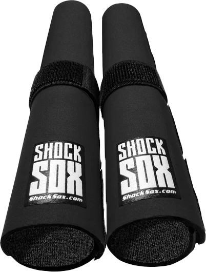 SHOCK SOX SHOCK SOX 13" BLACK UPSIDE DOWN OR CONV. FORKS