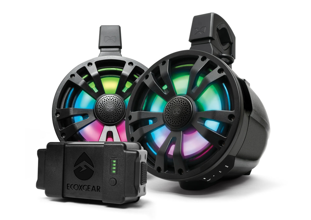 ECOXGEAR ETB08 Amplified Tower Speakers