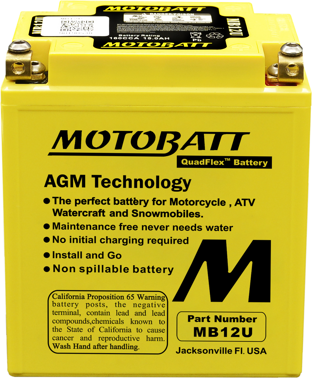 MOTOBATT MotoBatt Quadflex AGM Batteries