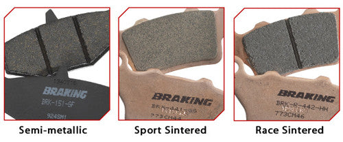 BRAKING Sintered Sport Brake Pads