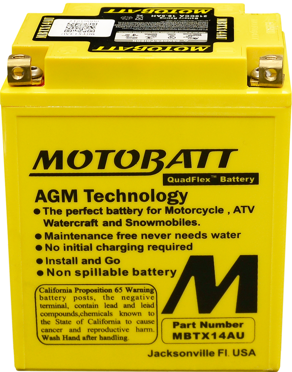 MOTOBATT MotoBatt Quadflex AGM Batteries