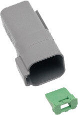 NAMZ CUSTOM CYCLE Deutsch DT Receptacle and Wedgelock