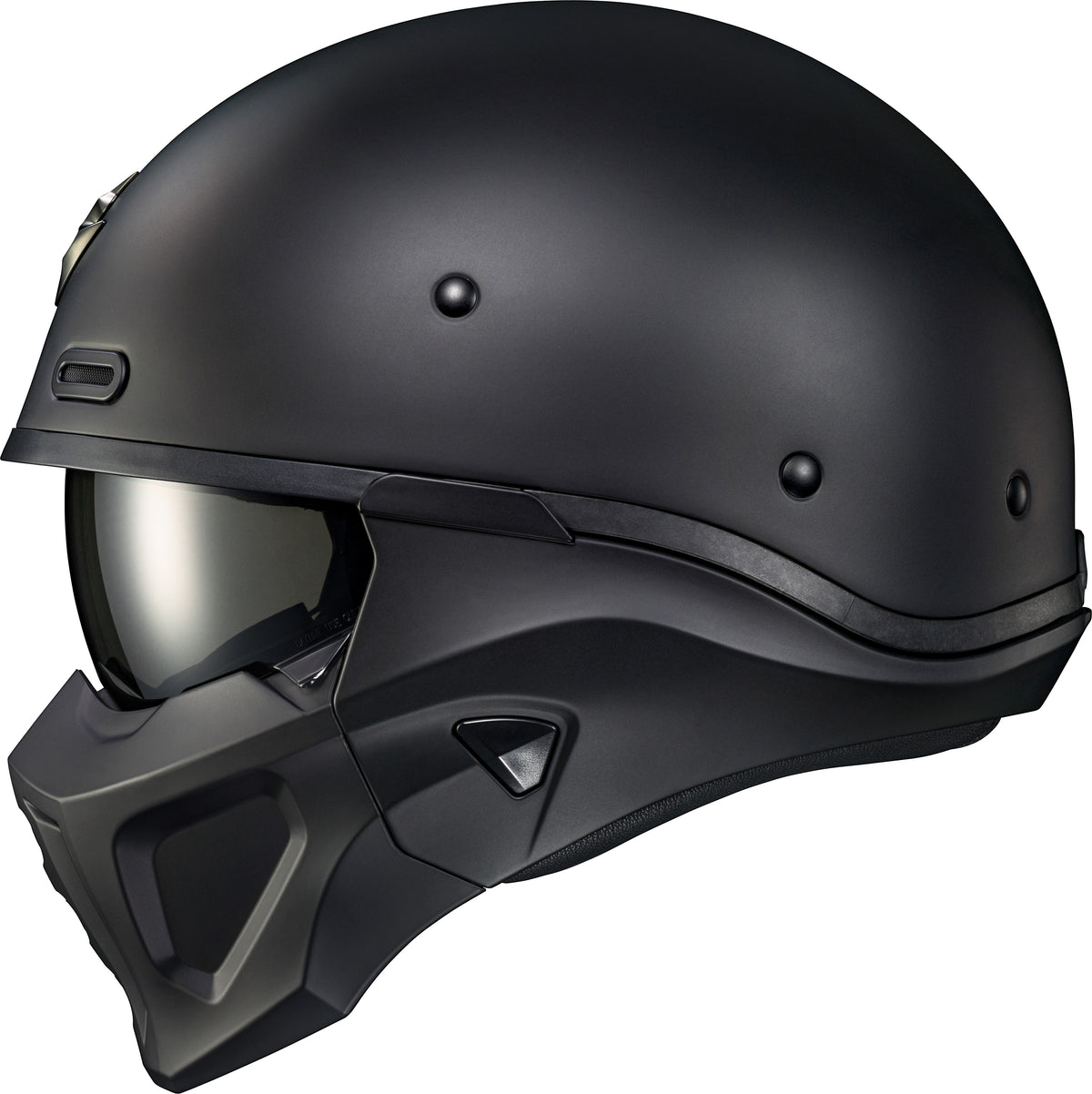 SCORPION EXO COVERT X OPEN-FACE HELMET MATTE BLACK LG