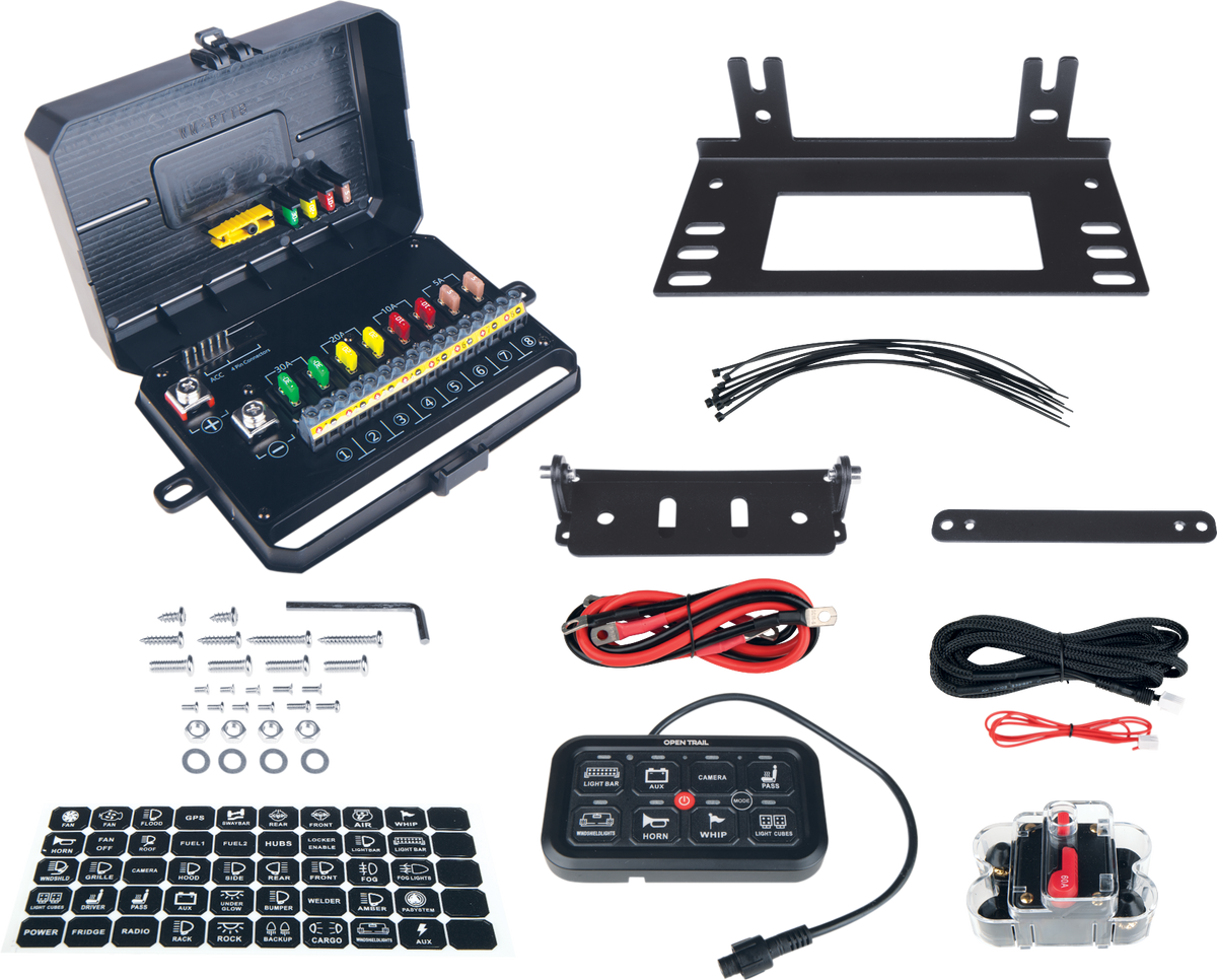 OPEN TRAIL 8Gang RGB Switch Panel