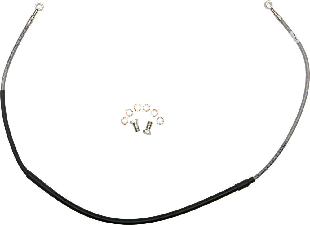 GBRAKES STEEL BRAKE LINE FRONT HON