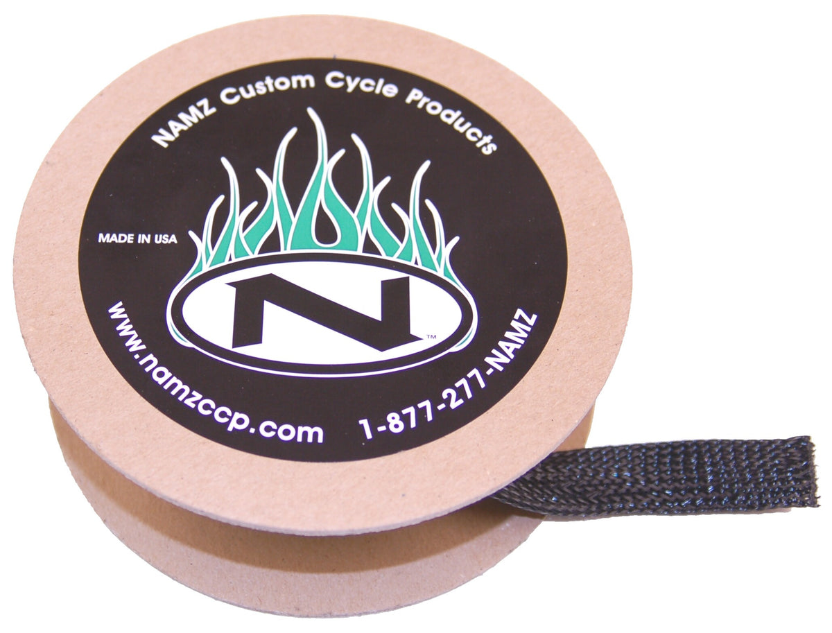NAMZ CUSTOM CYCLE Black Braided Flex Sleeve