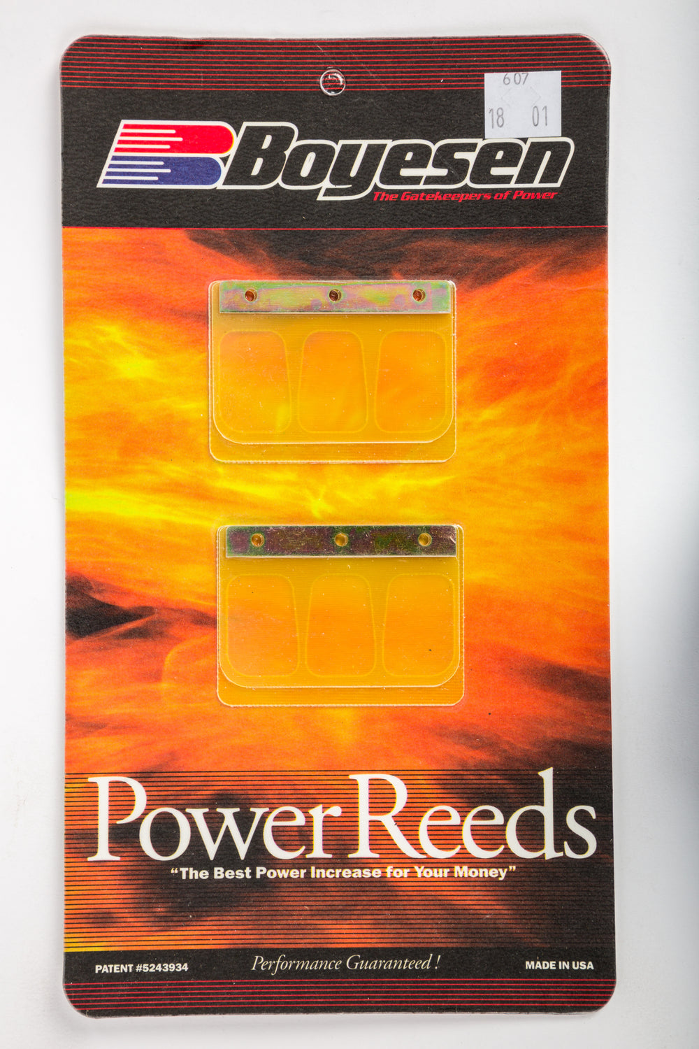 BOYESEN Dual Stage Power Reeds Dura Flex w/Rev Plates