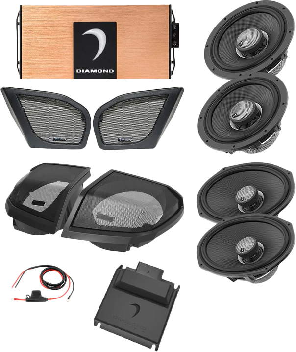DIAMOND AUDIO DIAMOND AUDIO 4 CHANNEL SOUND PACK