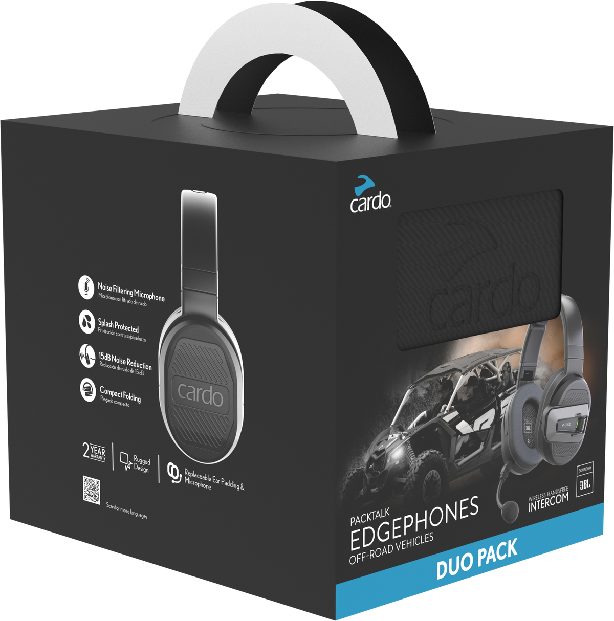 CARDO PT EDGEPHONES DUO FOR ORV