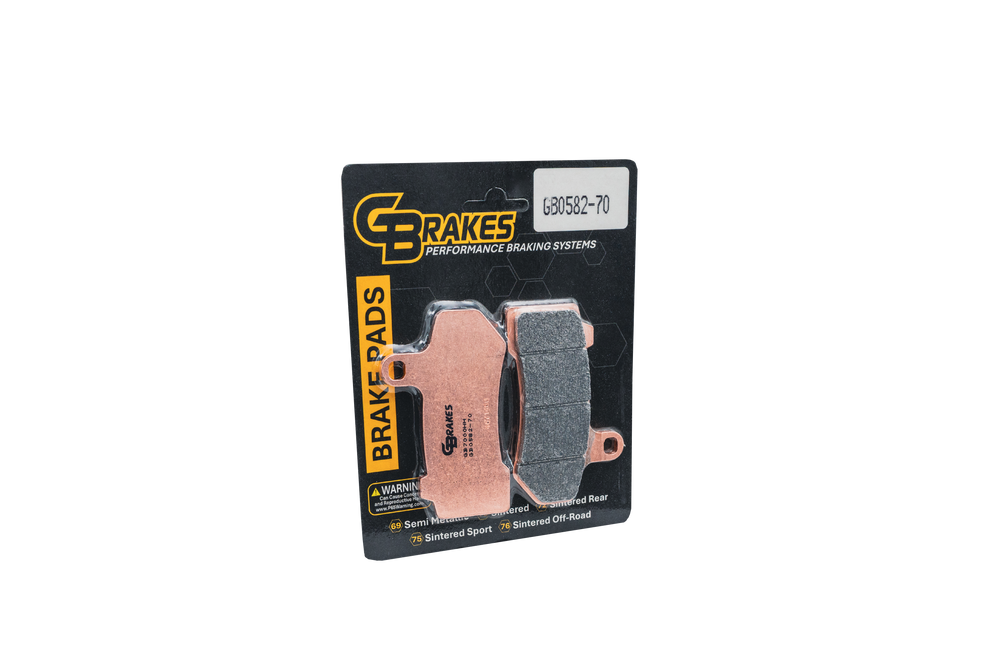 GBRAKES BRAKE PADS HH SINTERED FR/RR