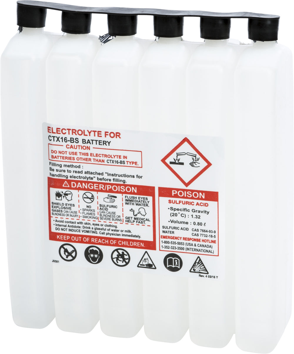 FIRE POWER Sealed Battery Electrolyte Pack