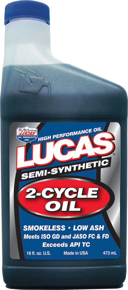 LUCAS Semi-Synthetic 2-Cycle Oil
