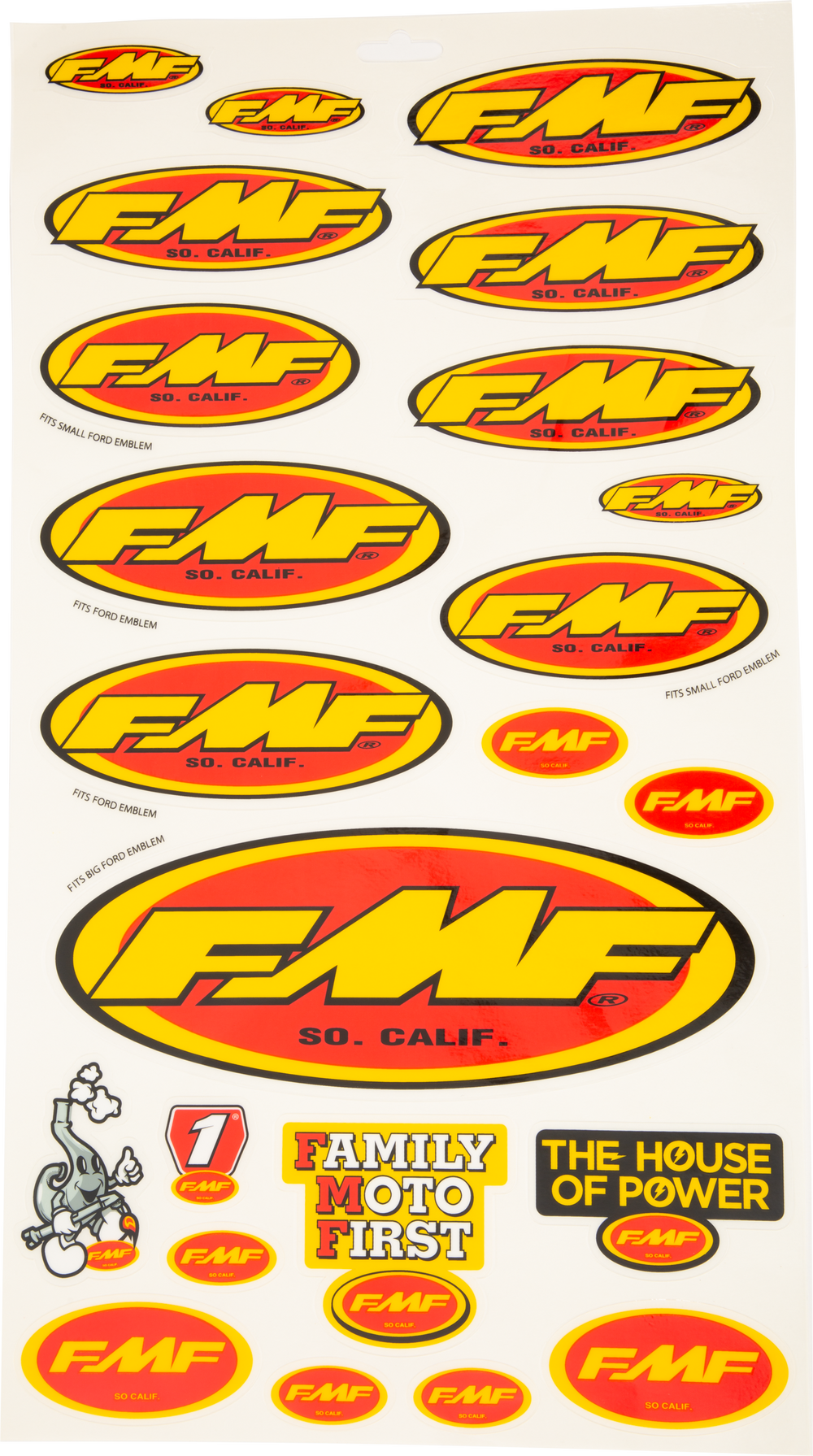 FMF Sticker Sheets