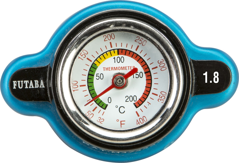FIRE POWER Radiator Cap w/Temperature Gauge