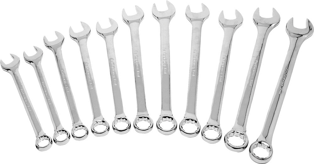 PERFORMANCE TOOL Metric Wrench Set