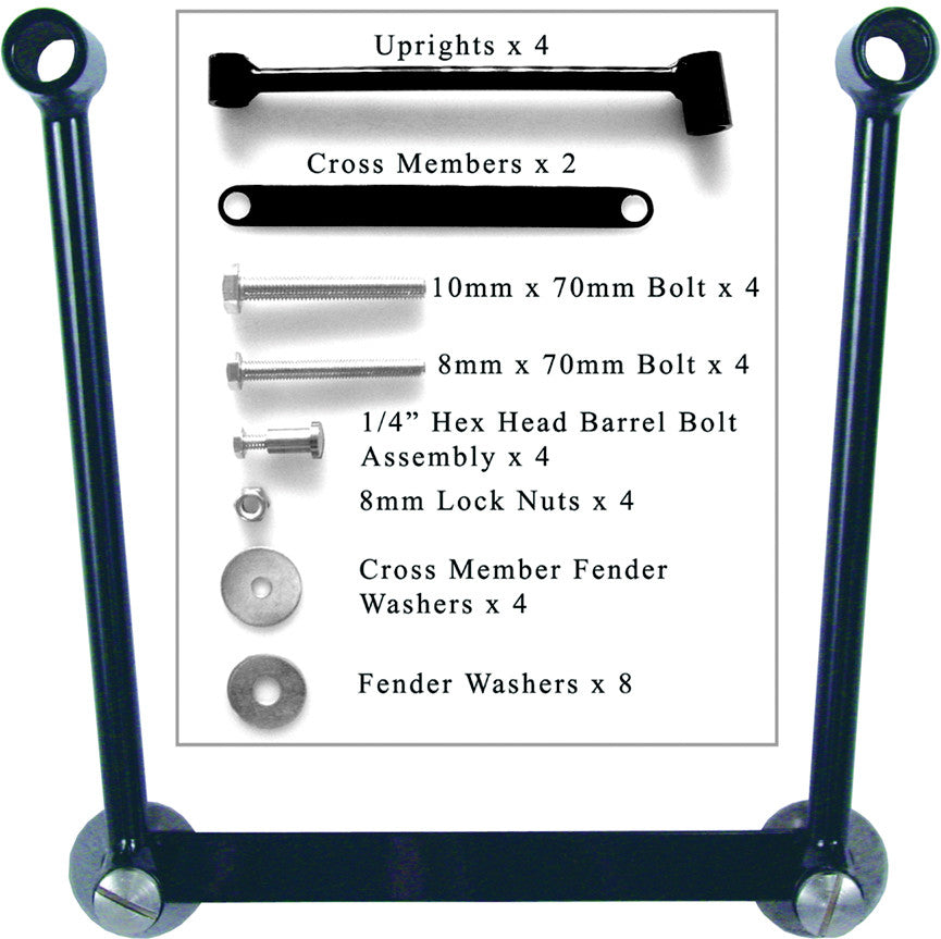 WILLIE & MAX Saddlebag Hard Mount Kit