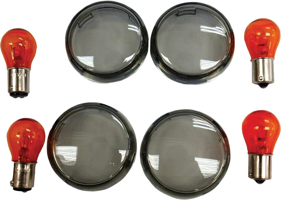 HARDDRIVE Smoked Turn Signal Lens Kit