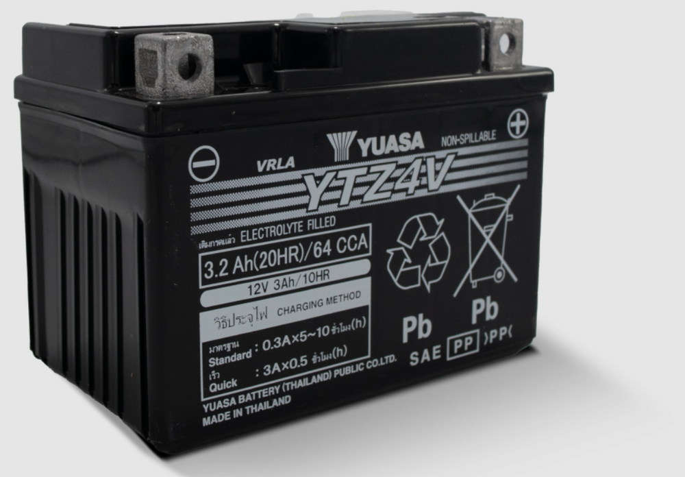 YUASA AGM Maintenance Free Battery